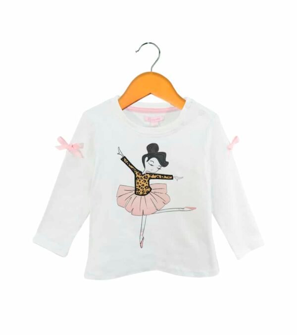 Polera manga larga niña bailarina