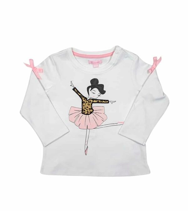 Polera manga larga niña bailarina