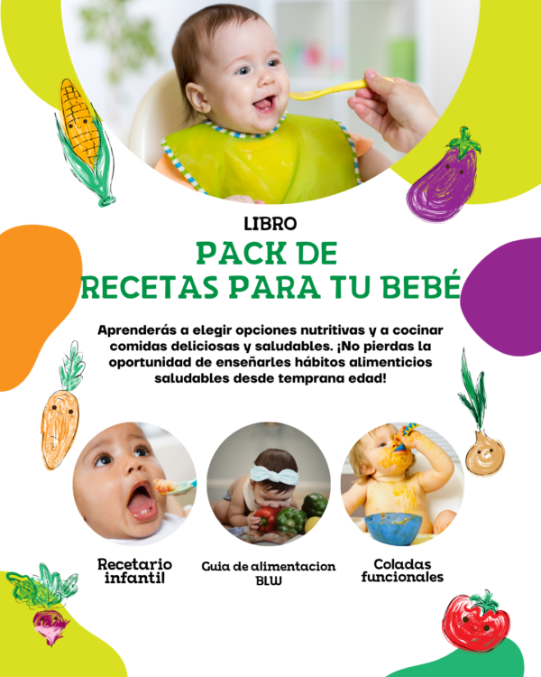 PACK RECETARIO PARA BEBÉ